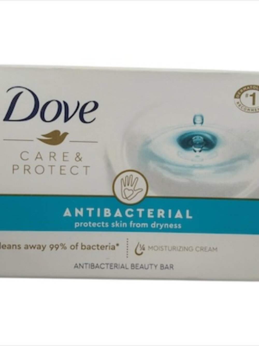 Dove Beauty Bar Soap‎ Antibacterial Care For Clean, Moisturized Skin 1 Bar